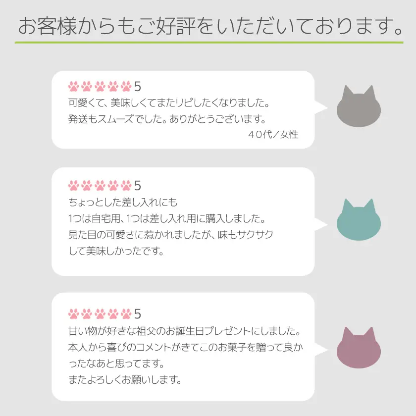 猫 お菓子 クッキー ねこさんクッキー ( 10枚入 ) 個包装 フルーツパッケージVer イエローグリーン
