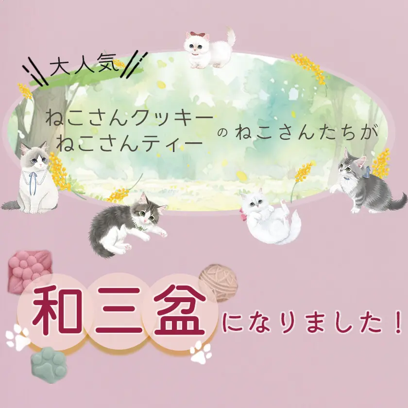 【ねこさんのポストカードつき】ねこさん和三盆 レッド 和三盆糖 さぬき和三盆